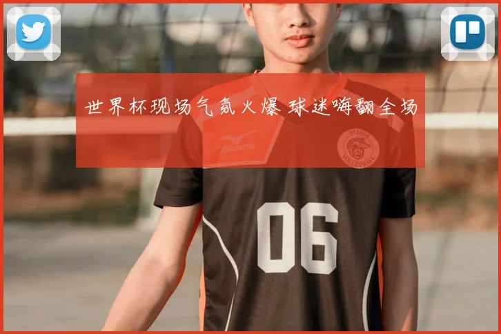 世界杯现场气氛火爆 球迷嗨翻全场