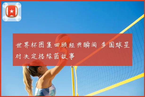 世界杯图集回顾经典瞬间 多国球星对决定格绿茵故事